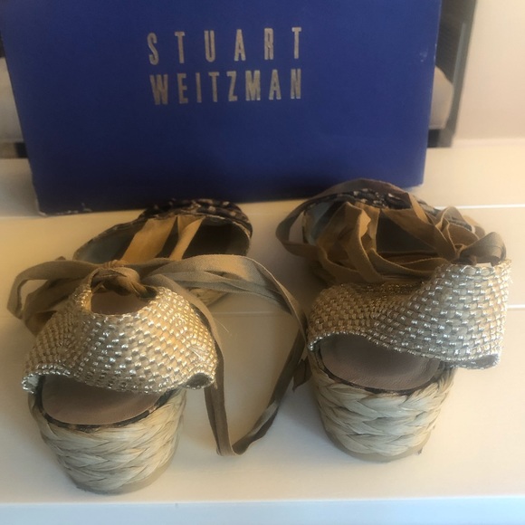 Stuart Weitzman Denia Cheetah Print Espadrilles - Picture 5 of 8